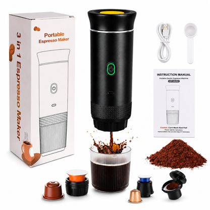 Nomadshot Cafetera Portatil 3 en 1